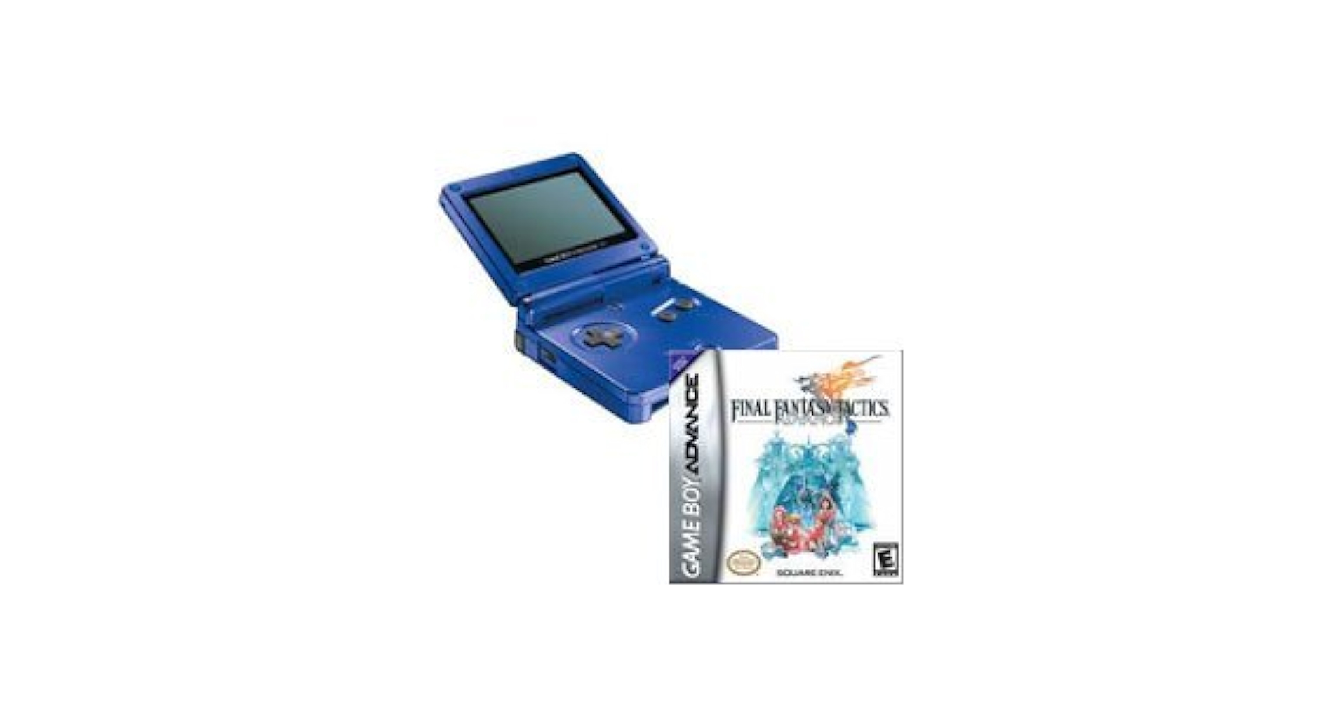 GAME BOY ADVANCE SP（FFT-A同梱版） 未使用品 Nintendo GAMEBOY ADVANCE SP Final Fantasy Tactics Limited